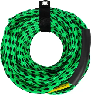 Self Centering Tow Harness for Watersports with Foat Ball, Heavy Duty Boat Tow Harness with Stainless Steel Quick Connector and Stainless Steel Rider