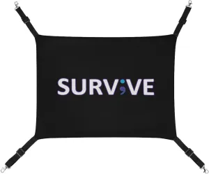 Semicolon Live Suicide Prevention Hanging Cat Bed Soft Breathable Pet Hammock for Cage Pet Sleeper for Kitten Ferret Puppy Rabbit