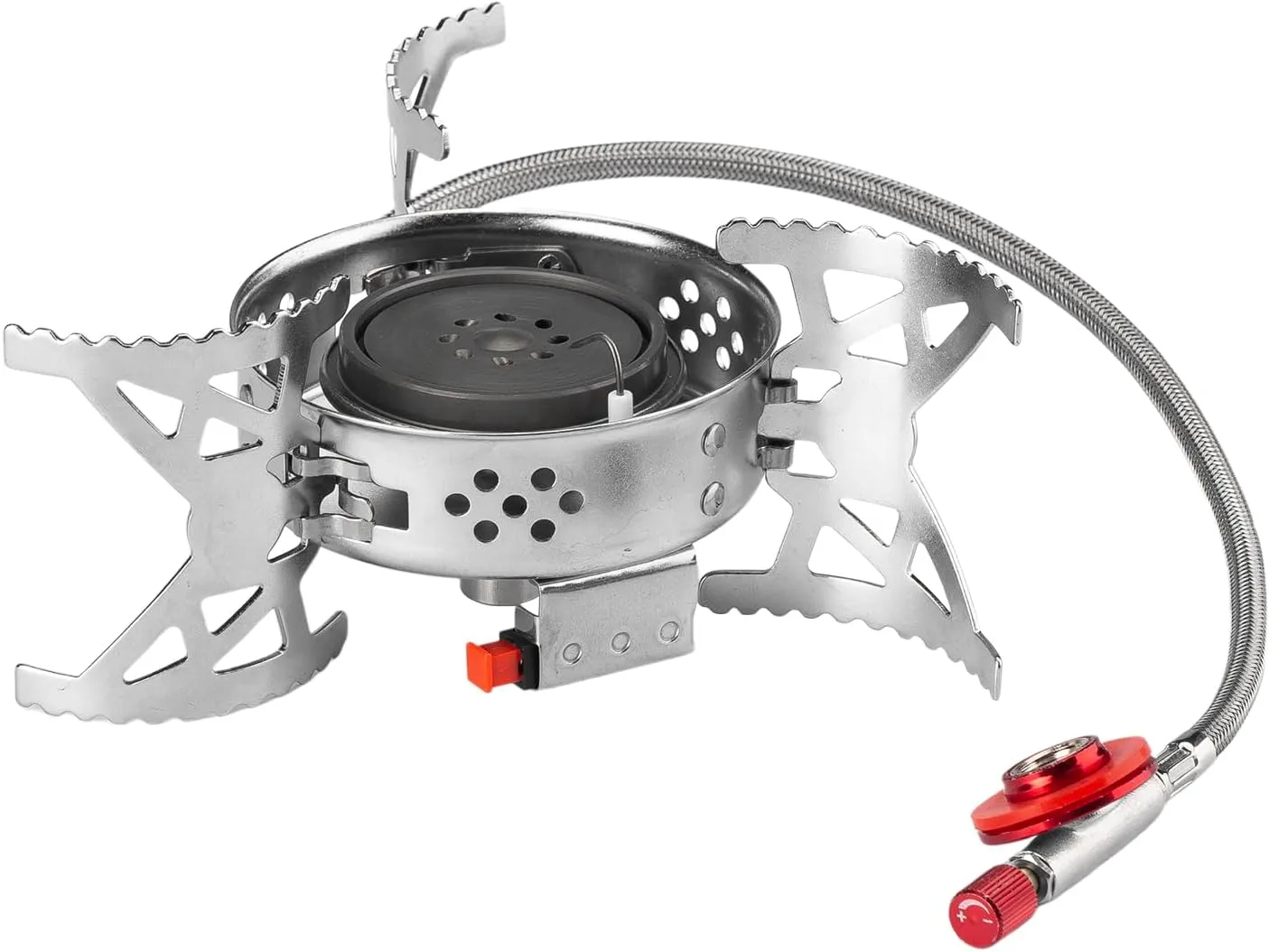 Small Camping Stove - Outdoor Cooking Picnic Stove | Lightweight Multi-Functional Compact Cooker for Hiking Adventures Beach Trips Fishing Survival Tools Backyard Picnics Outdoor