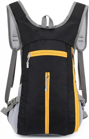 Small Running Backpack,Hydration Vest Women,Lightweight and Portable, Thickened and Breathable, Perfect for Short Trips, Camping, Cycling, Walking(Black)