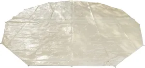 S'more Camping Ground Tarps, 100% Waterproof Tent Footprint，Specialized Portable Glamping Ground Cloth for Bello/Tippo Tent with Drawstring Carrying Bag