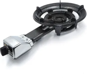 SMT- Camping Portable Propane Gas Burner Stove Jumbo Super Supergas Camp Tailgating 32,000 BTU [P/N:ET-COOK004-31A-IRONCAST]