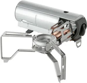 Snow Peak's Home & Camp Burner, Silver, GS-600SL-US, Designed in Japan, Lifetime Product Guarantee, Lightweight and Compact for Camping, Stable Base for Cooking, One Size