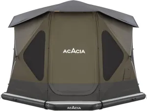 Space Acacia Tent XL Summer Night with Air Floor XL & Pump for 4 to 6 Person Camping