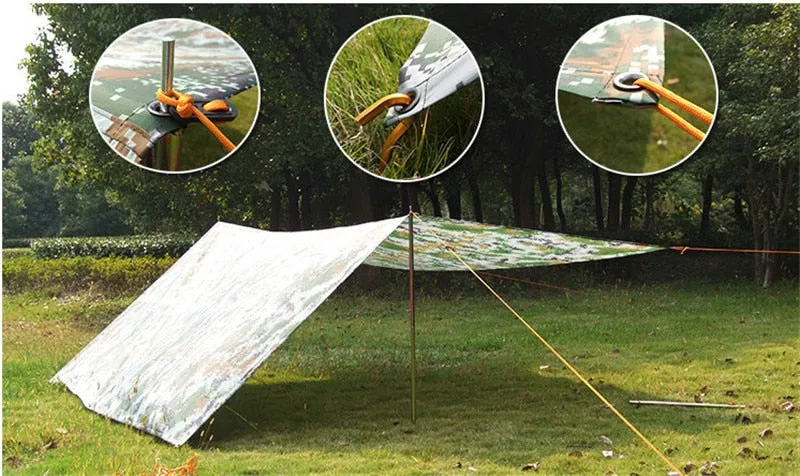 Special collection Pattern Loyal customers Camp Sun Camouflage Shelter
