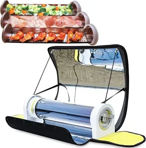 Sport Solar Oven Portable Stove - Fastest Sun Cooker Camp Stove | Compact Camping Cookware & Survival Gear | Outdoor Oven & Solar Powered Camping Grill | Off-Grid Camping Stove for Hiking