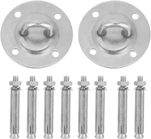 Stainless Steel Ceiling Hook Anchor And Bolts For Yoga Hammock Stability Aerial Fitness