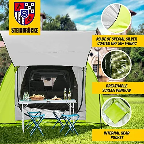 Steinbrucke SUV Car Camping Tailgate Tent