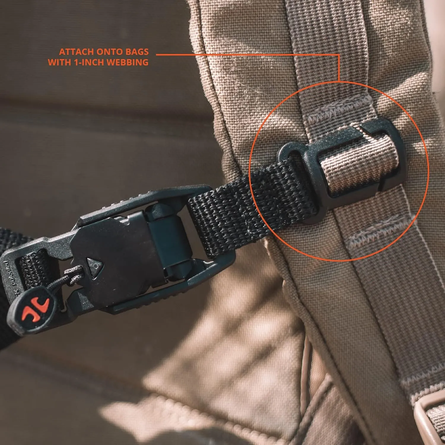 Stern Link with Fidlock Quick Release Magnetic Sternum Strap - Secure Adjustable Durable and Comfortable Perfect for Hiking, Commuting, and Travel - Compatible with Most Backpacks