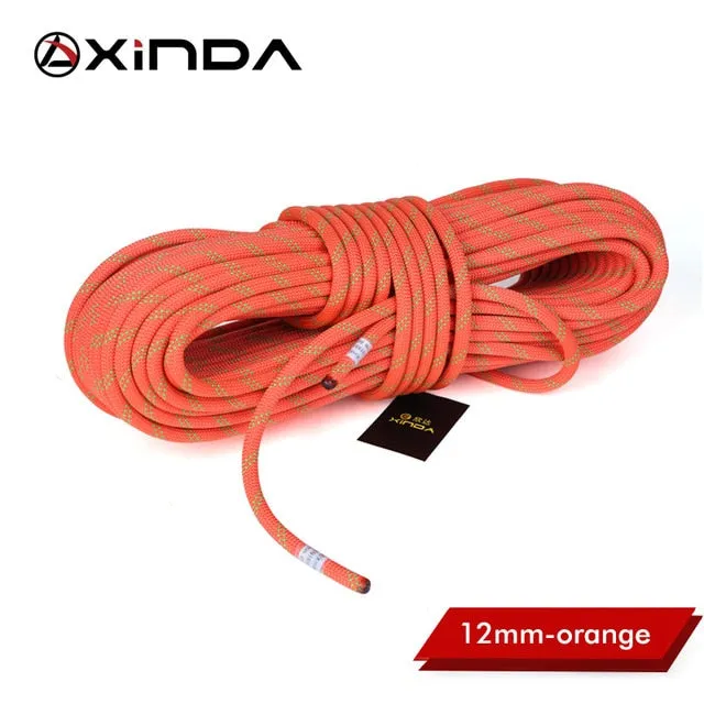 Strength XINDA diameter Safety High  Equipment Survival Rope 12mm Effective communication Eco-friendly Camping Rope Climbing Rock Climbing Static Lanyard