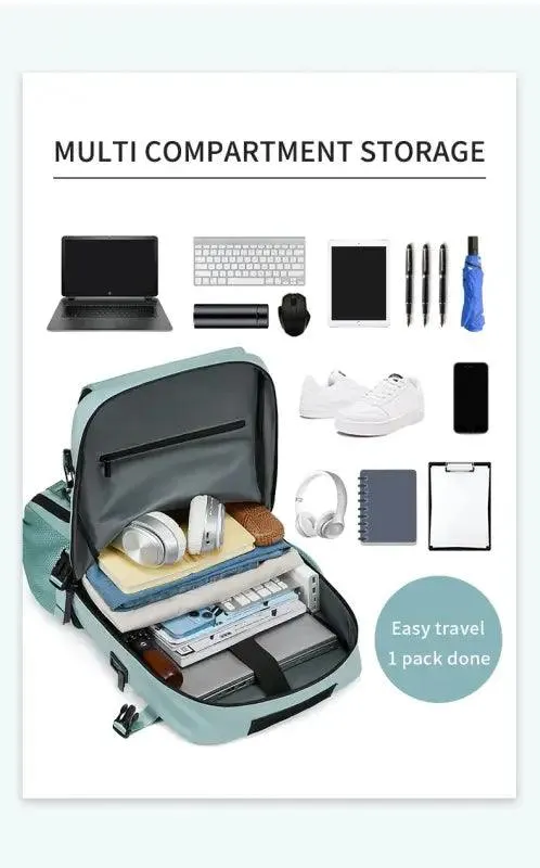 Stylish Waterproof Travel Backpack