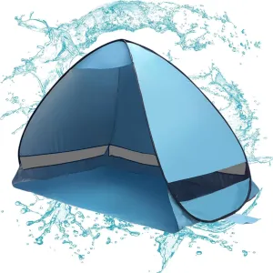 Sun Shelter,Anti-UV Beach Pop Up Shelter,Sunscreen Shelter Camping UPF 50  Tent,Beach Sunscreen Tent,Portable Tent Suitable for Garden,Fishing,Camping,Park,Picnic,Beach