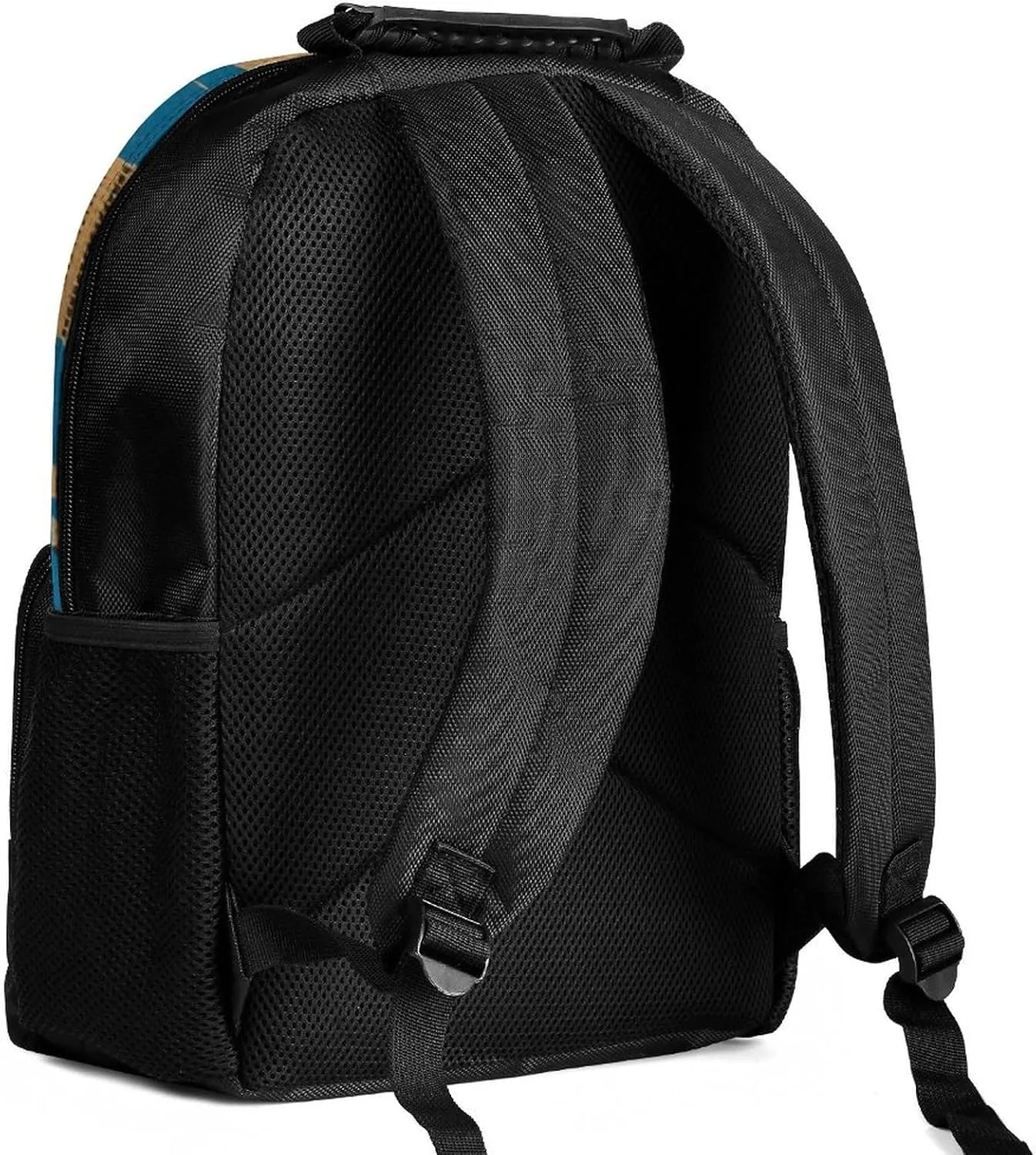 Supdreamc Men Women Polyester Paris Eiffel Tower Art Casual Daypack Large Capacity Carry On Bag With Adjustable Shoulder Straps for Camping Work Running