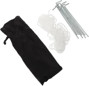 SUPVOX Metal Stakes Kit for Tent Camping Ground Stakes Enhanced Holding Power for Stable Setups