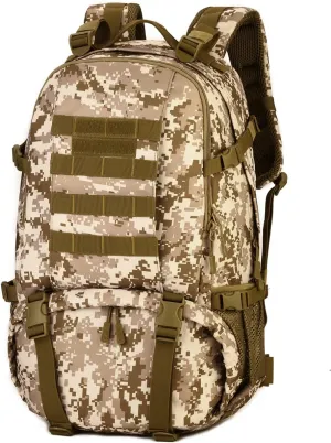 Tactical Backpack 40L Assault Rucksack Molle Military Daypack