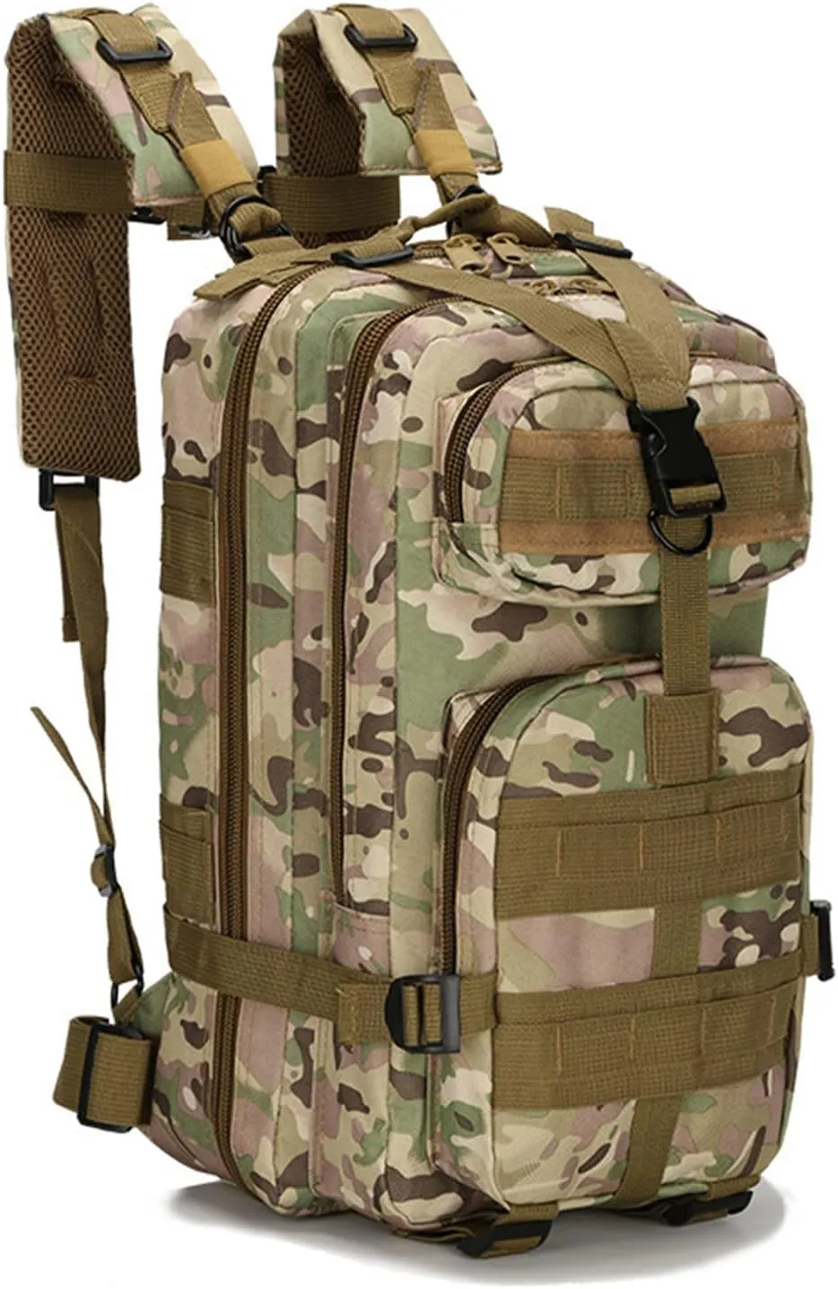 Tactical Backpack for Men, 30L Small Outdoor Army Backpacks Military Rucksack Molle Bag for Sports Camping Hiking Trekking Fishing Hunting