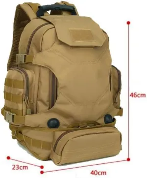 Tactical Backpack Military Molle Hiking 20-35L Outdoor Camouflage Pack Tactical Special Ops Bag Jungle Digital Camouflage