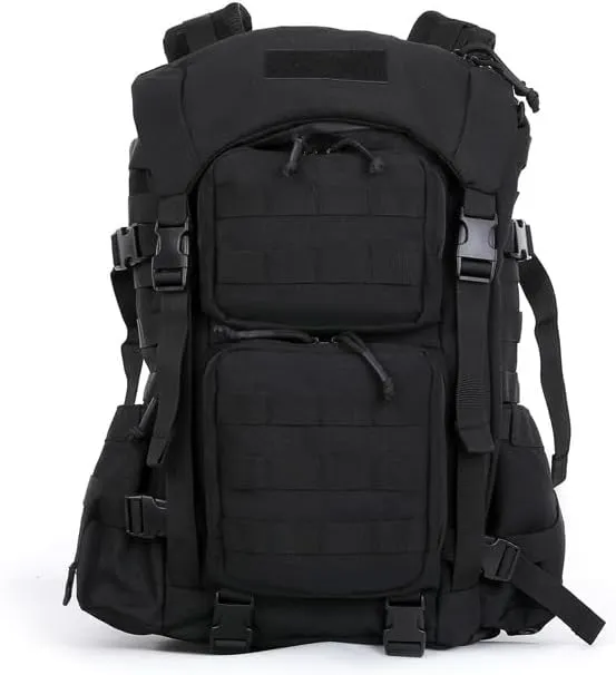Tactical Backpack Military Molle Hiking 30L Camping Riding Tactical Outdoor Hiking Bag Black