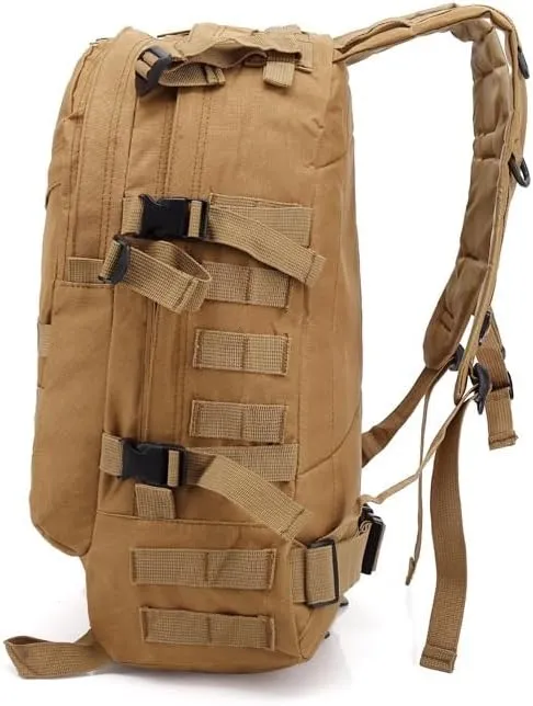 Tactical Backpack Military Molle Hiking 36-55L Camouflage outdoor sports army green