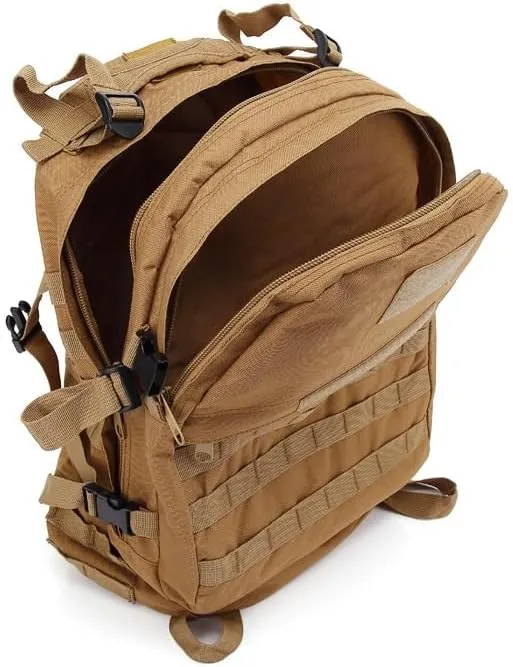 Tactical Backpack Military Molle Hiking 36-55L Camouflage outdoor sports army green
