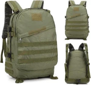 Tactical Backpack Military Molle Hiking 36-55L Camouflage outdoor sports army green
