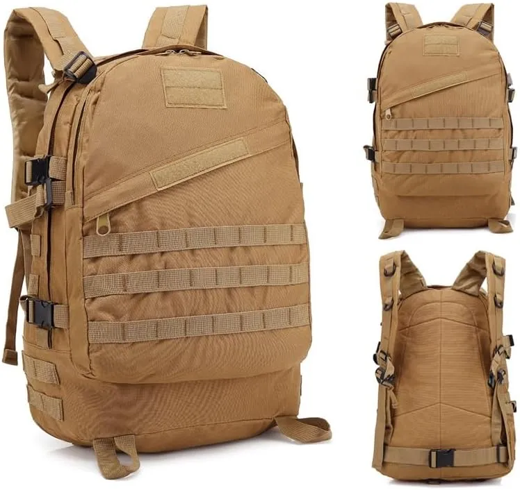 Tactical Backpack Military Molle Hiking 36-55L Camouflage outdoor sports army green