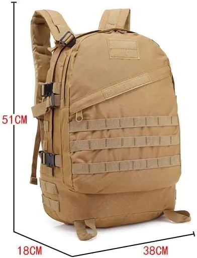 Tactical Backpack Military Molle Hiking 36-55L Camouflage outdoor sports army green