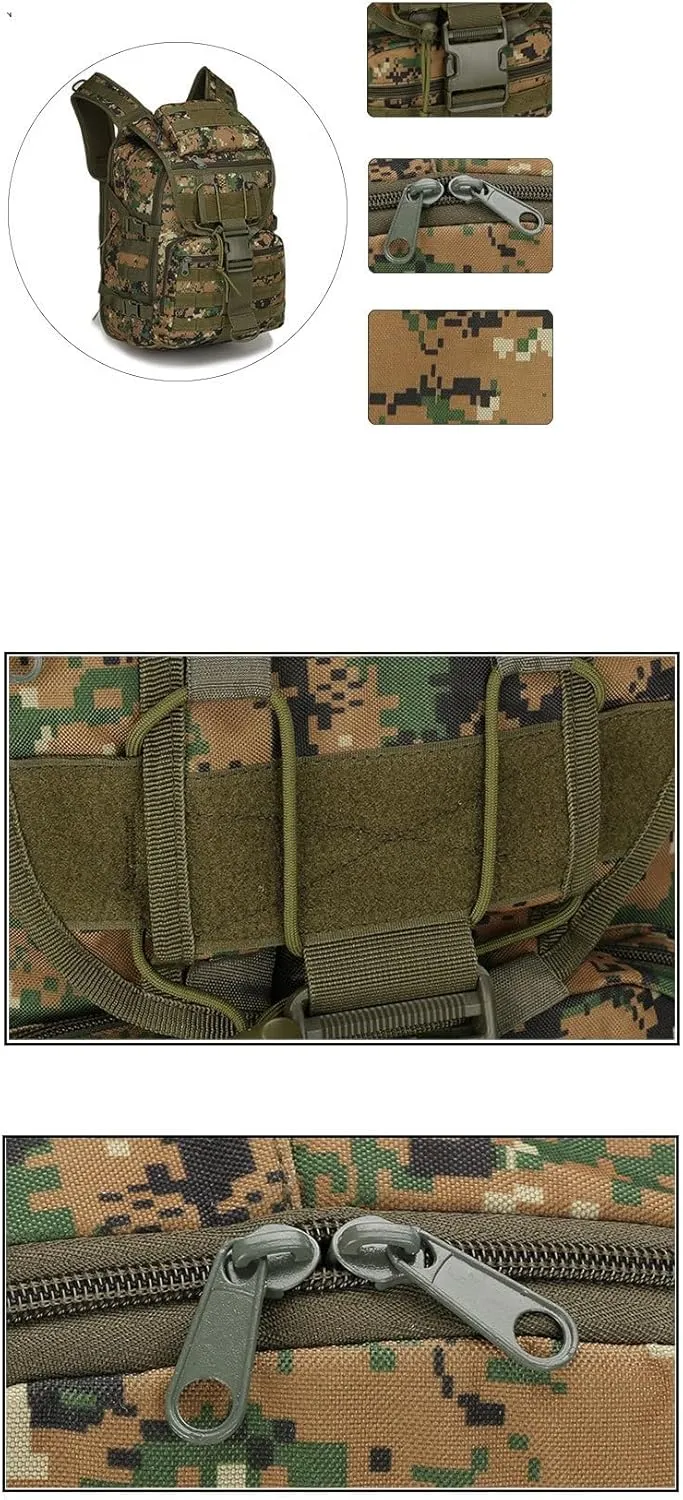 Tactical Backpack Military Molle Hiking 36-55L Tactical Bag Outdoor Camouflage Hiking Bag Black