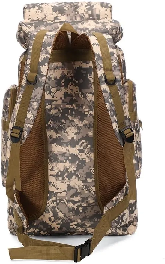 Tactical Backpack Military Molle Hiking 80L Camouflage hiking bag tactical plateau camouflage