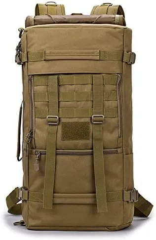 Tactical Backpack Military Molle Hiking Travel outdoor black