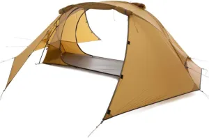 Tent 1 Person Tent Lightweight Backpacking Tent Double-Layer Can Use with Elevated Sleeping Platform Camp Bed for 4 Se