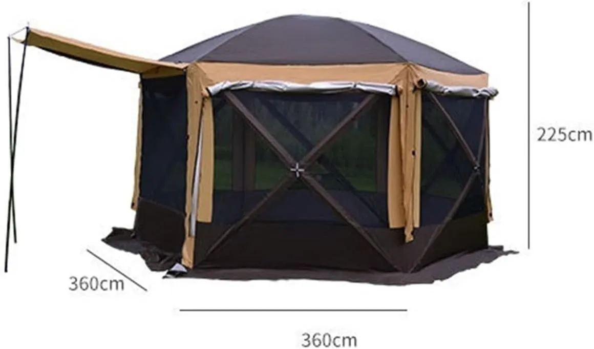 Tent Outdoor Camping Awning Rainproof Windproof Simple and Convenient Folding Picnic