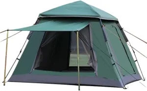 Tent Outdoor Spring-Type Automatic Quick-Open Tent 4-5 People Double-Layer Tent Outdoor Mountain Camping Tent Outdoor Tent