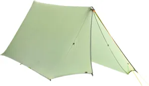 Tent Two-Person Suit Outdoor Camping Equipment 20D Double-Sided Silicone-Coated Nylon A-Type Summer Tent Comfortable Space Ventilation and Ventilation