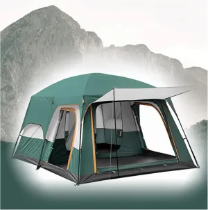 Tent Waterproof 5 to 8 Persons Ventilation,Sun Protection Large Tents for Camping Stable and Practical Large Tent for Camping Hiking Picnic Garden