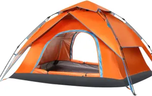 Tent Waterproof Multi-Purpose Beach Tent Sunshade Camping Shelter Tarp Anti UV Lightweight Picnic Mat for for Hiking,Camping for Hiking Travel (Color : Orange) (Orange) (Orange)