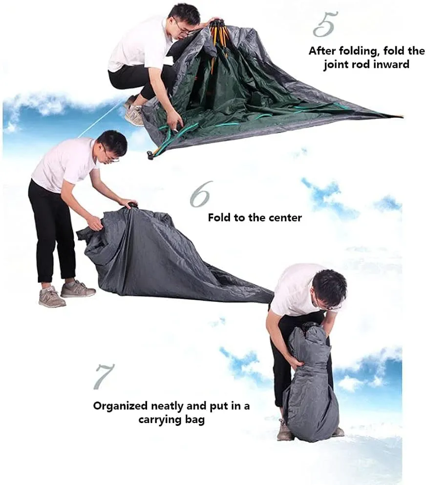 Tents Instant Pop Up Family Camping for 2-3 3-4Persons, Quick Set up for Camping, Hiking, Fishing