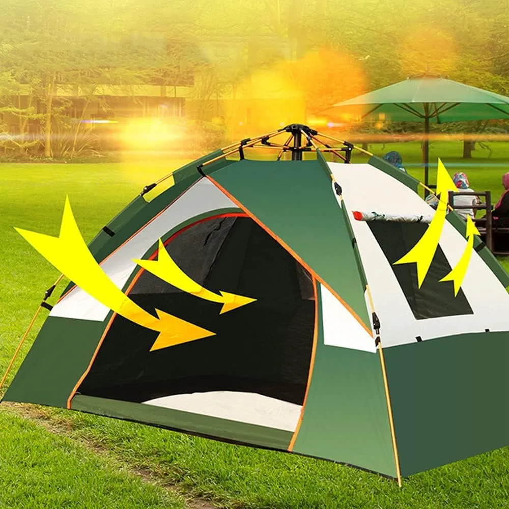 Tents Instant Pop Up Family Camping for 2-3 3-4Persons, Quick Set up for Camping, Hiking, Fishing