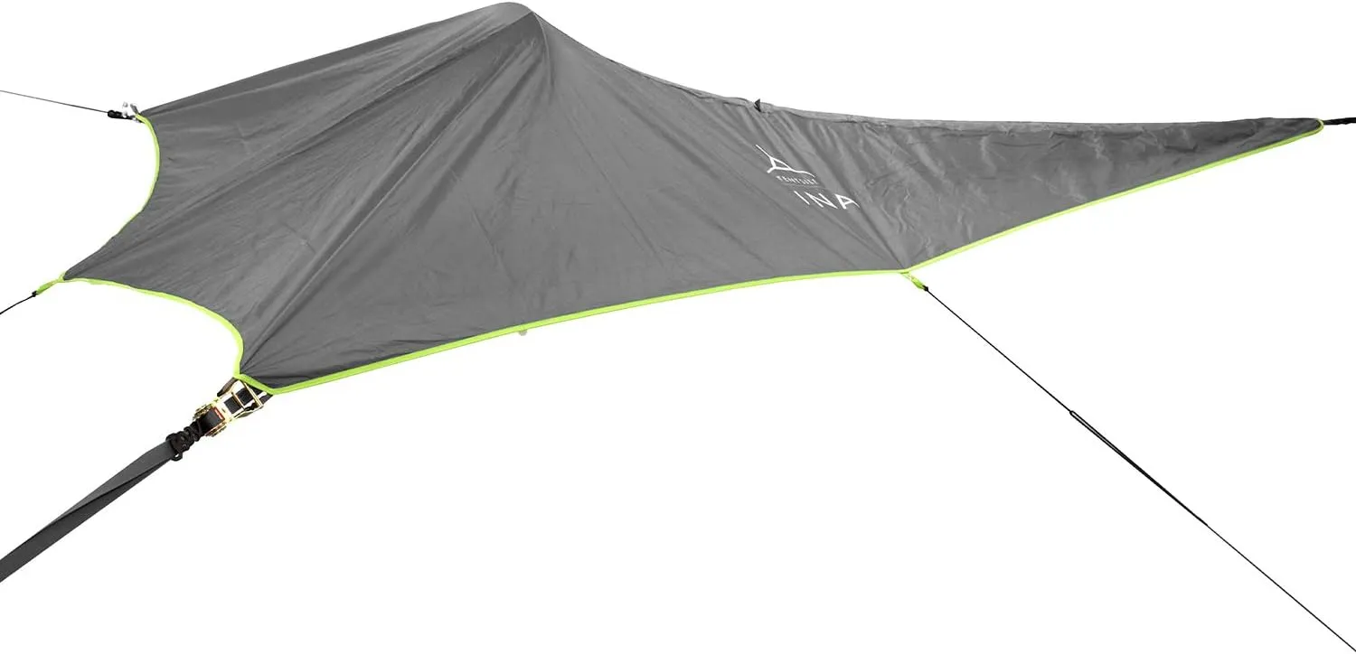 Tentsile UNA V3 Solo Tree Tent Hammock, 1-Person Capacity, Anti-Roll System, Ratchet and Straps Included, Portable Tree House Shelter, Designed in The UK