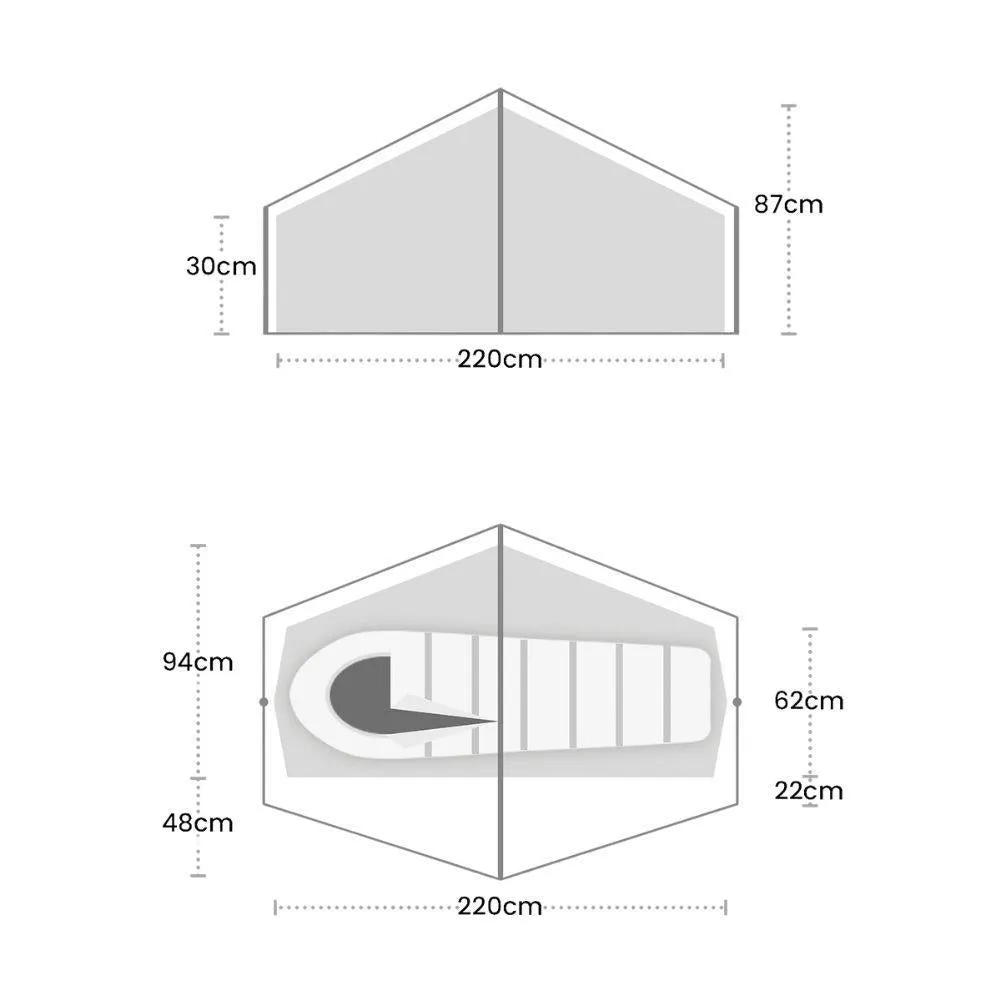 Terra Nova Laser Compact 1 Tent   Footprint Package