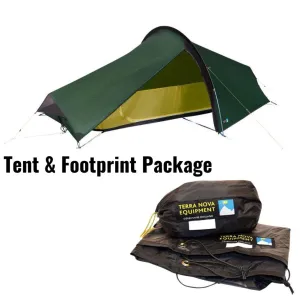 Terra Nova Laser Compact 1 Tent   Footprint Package