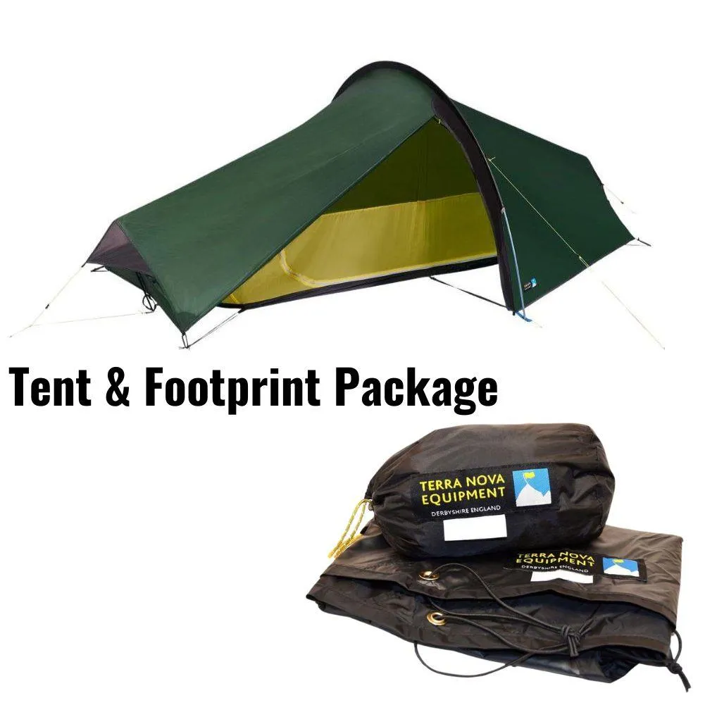 Terra Nova Laser Compact 1 Tent   Footprint Package