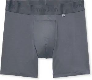 Tommy John Men’s Mid-Length Boxer Brief 6” Underwear- Hammock Pouch for Support - Second Skin Fabric for Barely-there Comfort