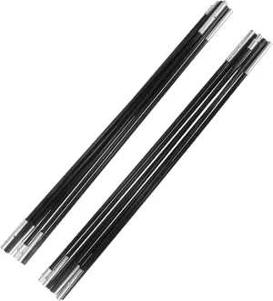 Totority Portable Tent Poles Fiberglass Replacement Tent Pole Kit for Camping Hiking Tarp Outdoor Activities