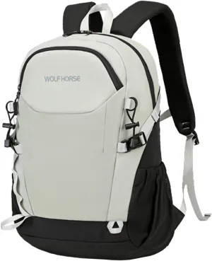 Travel Backpack Hiking Day Pack for Men Women Black and Gray, 20L Capacity (Gray-Black)