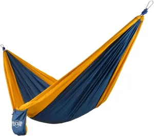 Tucker Day Trip Portable Compact Durable Lightweight 10T Parachute Nylon Outdoor Camping Hammock with Steel Carabiners, Tree-Safe Straps, 250Lbs Weight Limit & Built-in Drawstring Pouch