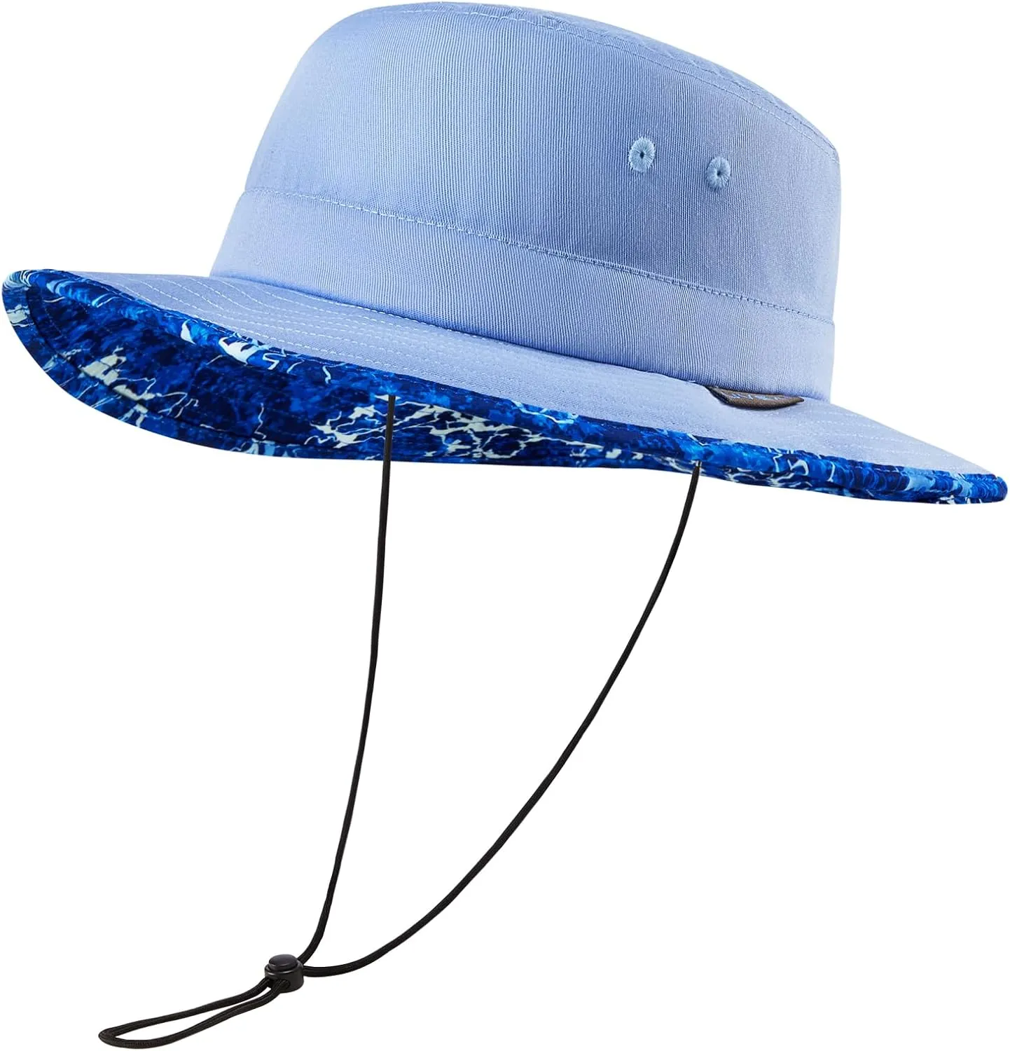 UPF 50  Foldable Sun Hat Patterned Under Brim Bucket Hats for Summer Hiking Fishing Beach Safari Men Women
