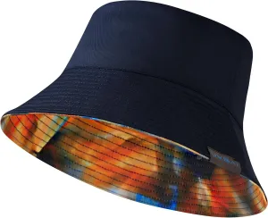 UPF 50  Reversible Foldable Sun Bucket Hat for Hiking Fishing Beach Safari Men Women