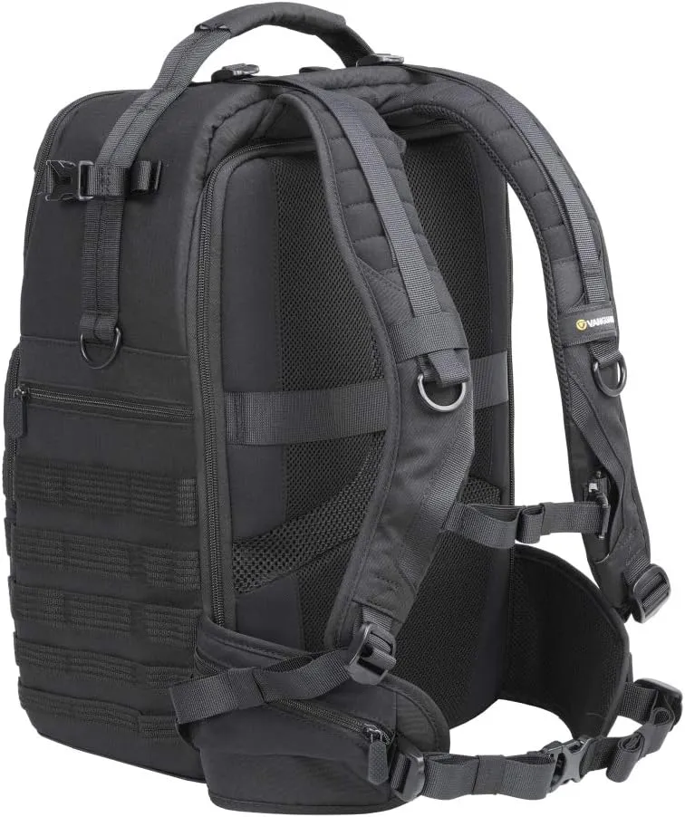 VANGUARD VEO Range T48 Backpack for Pro DSLR/Mirrorless Cameras, Tactical Style - Black