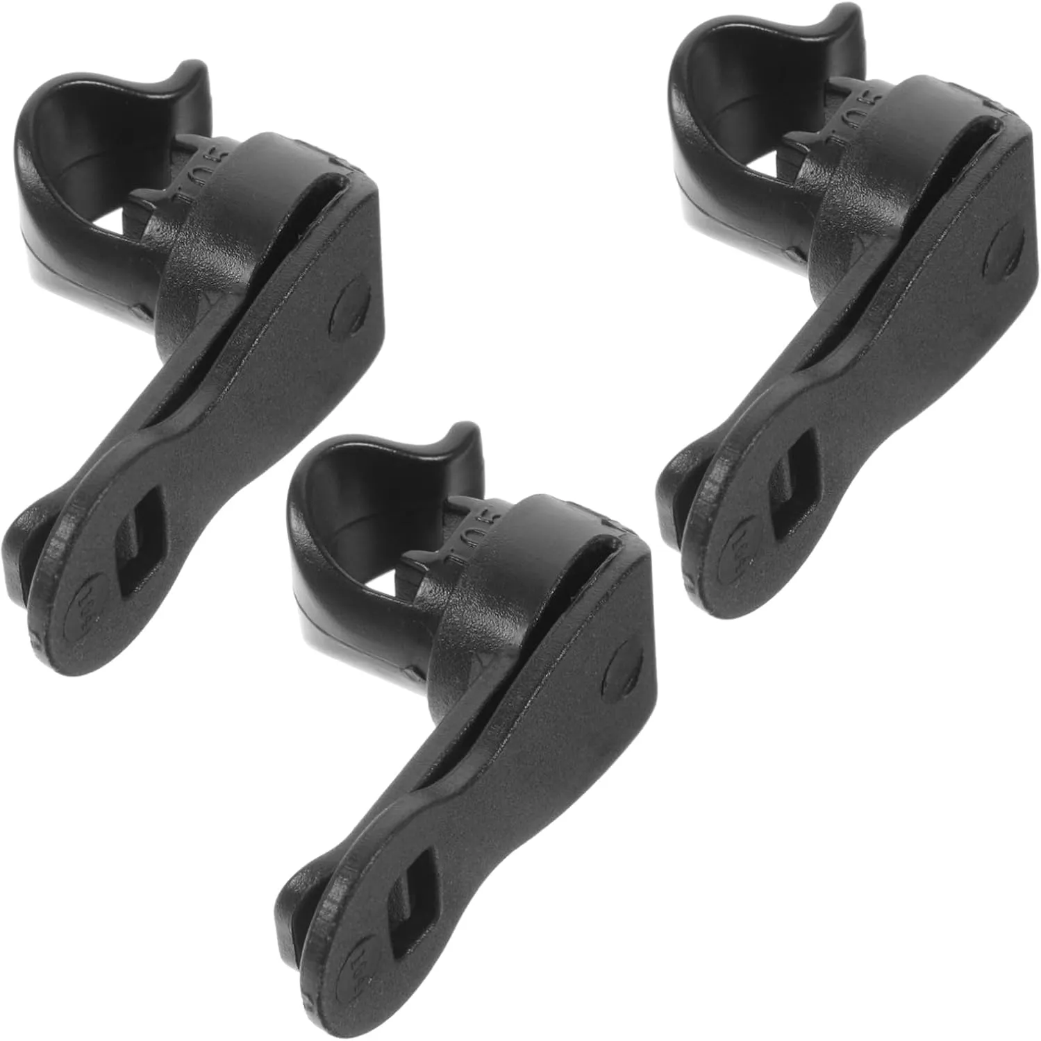 VANZACK 6 Pcs Auto Lock Clip Magnetic Buckle Hose Clamp Black Back Pack Professional Backpack Cycling Backpack Magnet Black Daily Backpack Clips Climbing Strap Buckles Hiking Strap Buckles